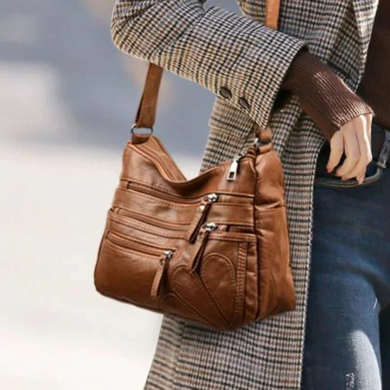 Women's Genuine Leather Shoulder Bag – Stephan Ferrera