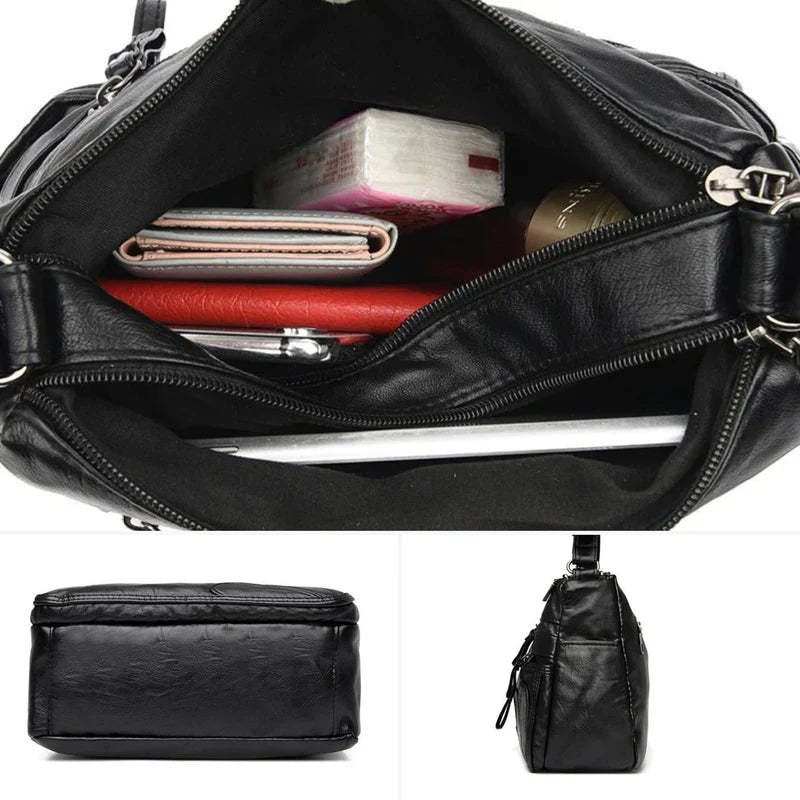 Women's Genuine Leather Shoulder Bag – Stephan Ferrera