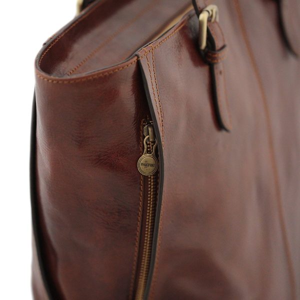 Demeter Leather Bag Brown