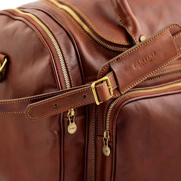 Praga Leather Duffle Bag – Your New Travel Companion
