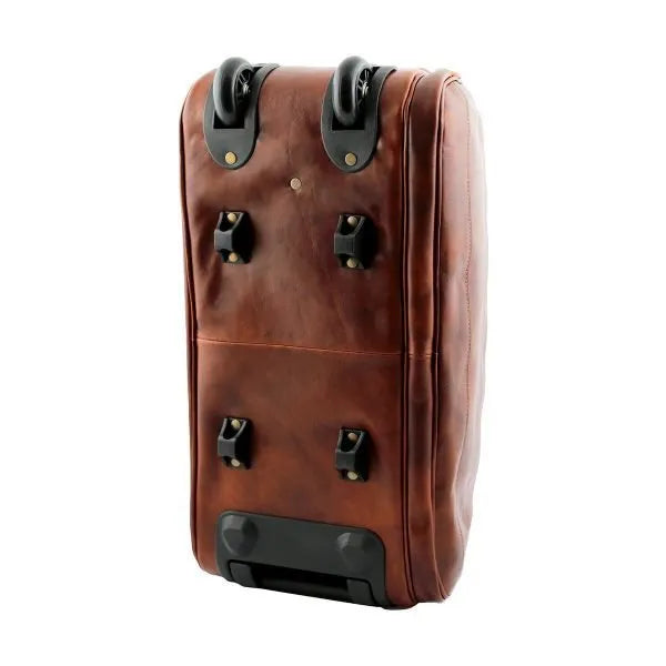 Oxford Large Leather Trolley – Handmade Italian Craftsmanship