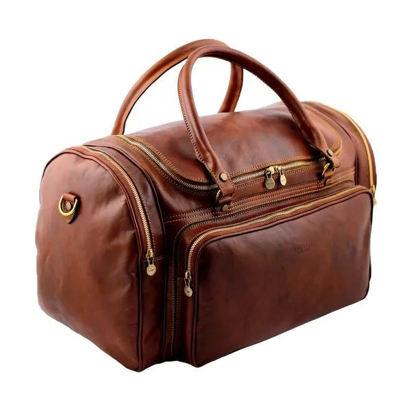 Praga Leather Duffle Bag – Your New Travel Companion