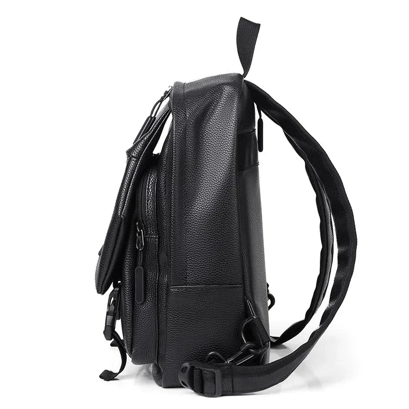 Men’s Mini Multifunctional Backpack – Compact, Stylish, with USB Port for School and Travel 2025