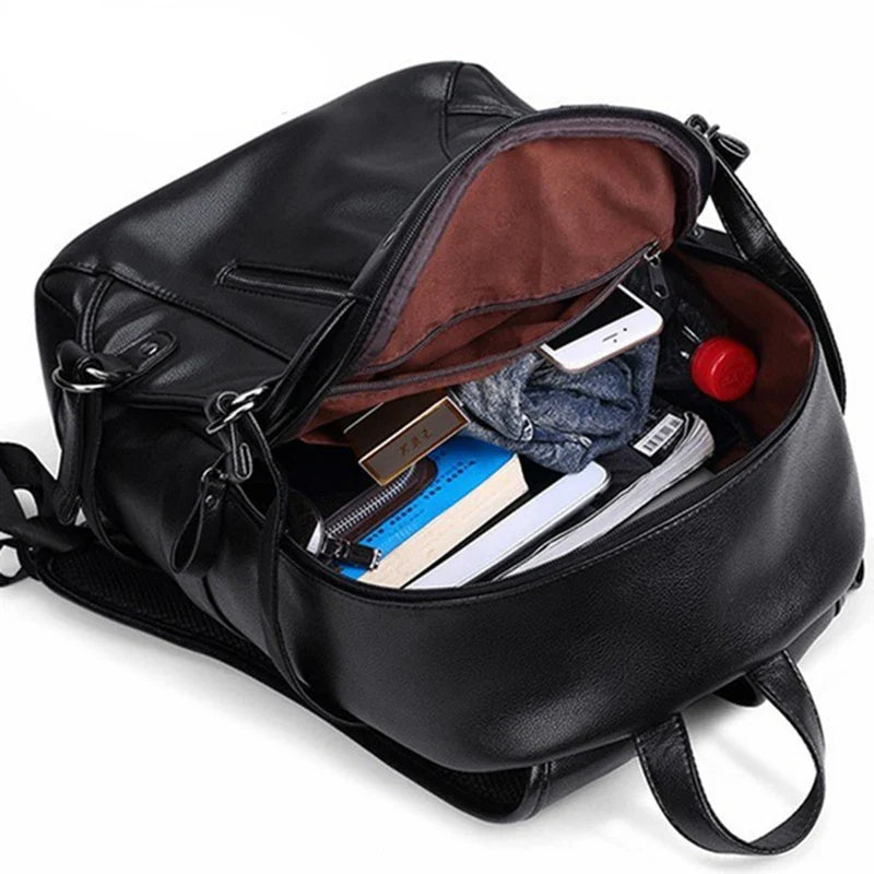 Waterproof Men's Backpack with USB Port – Large Capacity for Daily Use