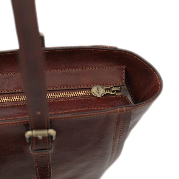 Demeter Leather Bag Brown