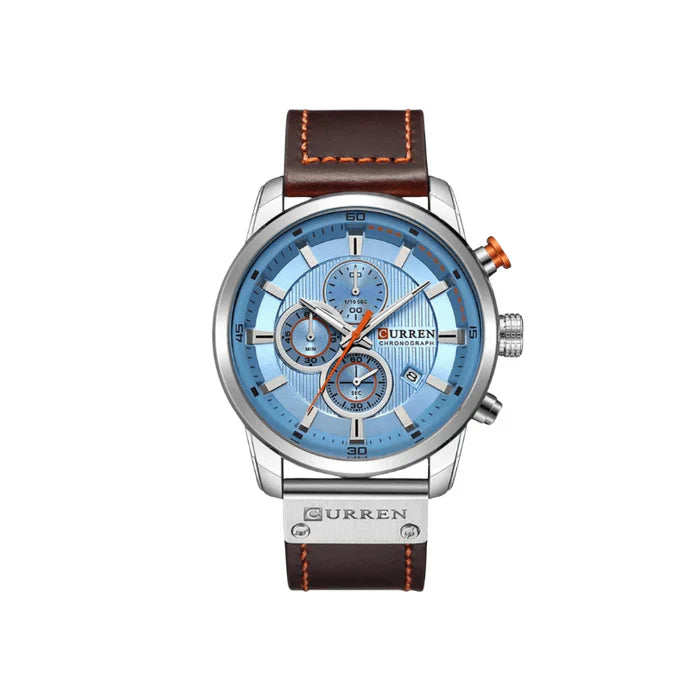 Turim Leather Strap Watch – Classic Elegance and Durability