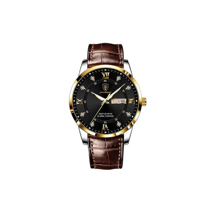 Toscany Leather Strap Watch – Elegance and Artisan Quality