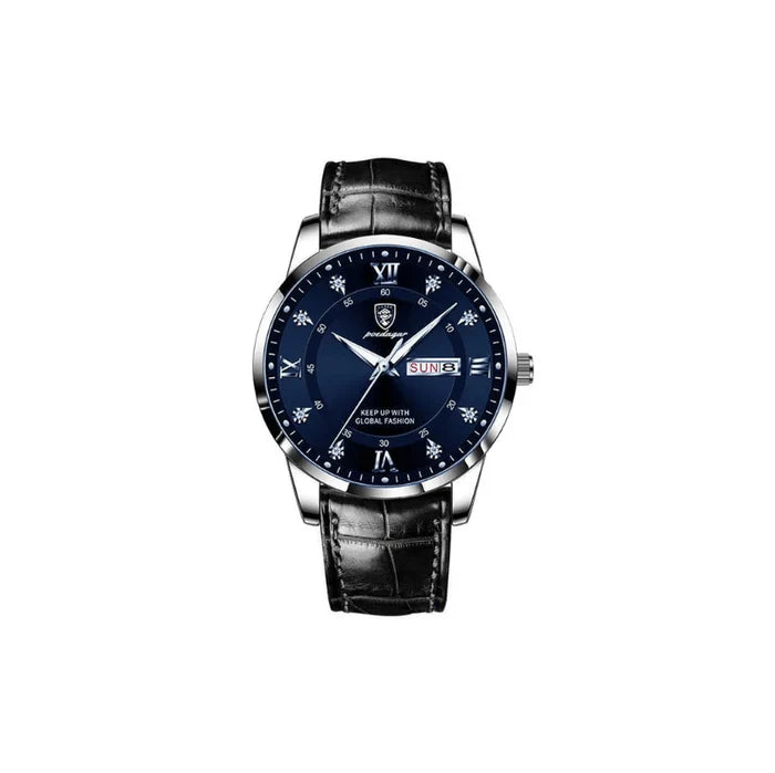 Toscany Leather Strap Watch – Elegance and Artisan Quality