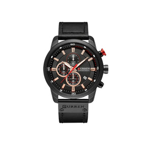 Turim Leather Strap Watch – Classic Elegance and Durability