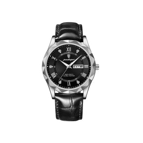 Siena Leather Strap Watch – Classic Elegance and Artisan Quality
