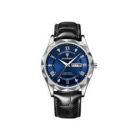 Siena Leather Strap Watch – Classic Elegance and Artisan Quality