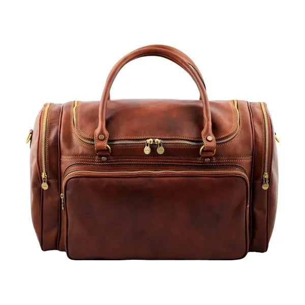 Praga Leather Duffle Bag – Your New Travel Companion