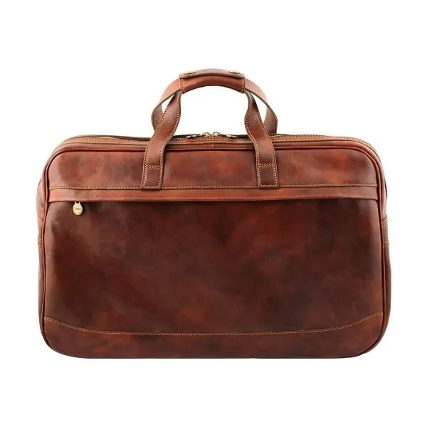 Oxford Large Leather Trolley – Handmade Italian Craftsmanship