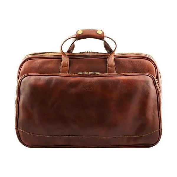 Oxford Large Leather Trolley – Handmade Italian Craftsmanship