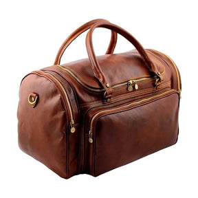 Praga Leather Duffle Bag – Your New Travel Companion