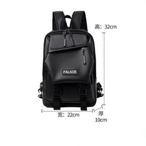 Men’s Mini Multifunctional Backpack – Compact, Stylish, with USB Port for School and Travel 2025