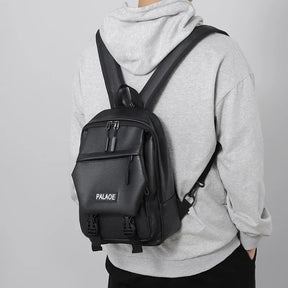 Men’s Mini Multifunctional Backpack – Compact, Stylish, with USB Port for School and Travel 2025