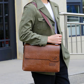 Genuine Leather Briefcase – Waixier Premium