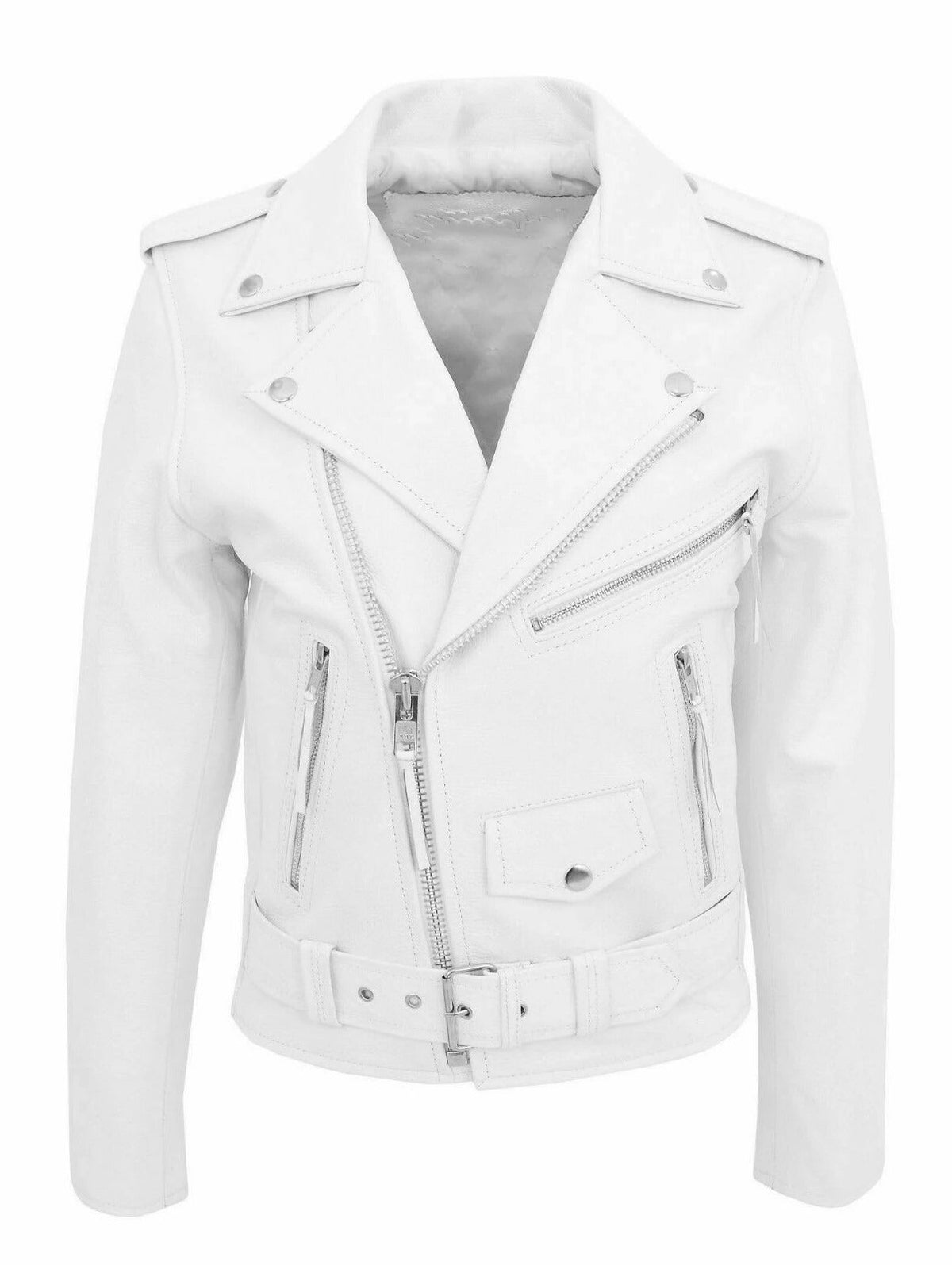 Men’s Genuine Leather Jacket – Classic & Rugged Biker Style | JaquetPro