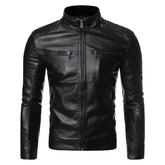 Men’s Vintage Genuine Leather Jacket – Premium Men | Classic Elegance & Tailored Details