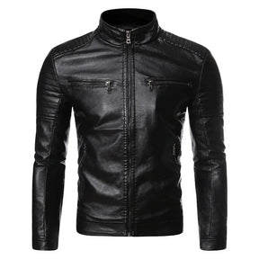 Men’s Vintage Genuine Leather Jacket – Premium Men | Classic Elegance & Tailored Details